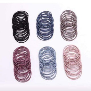 COMBO 100 CHUN BUỘC TÓC SIÊU DAI, chun buộc tóc phụi kiện tóc
