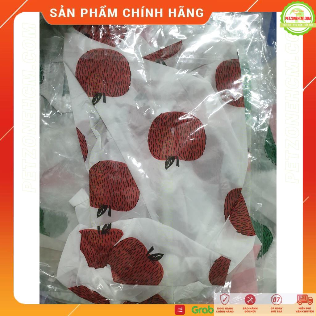 Áo gió cho chó mèo ️FREESHIP️ Áo gió 1 lớp mỏng nhẹ thoáng mát-đi mưa nhỏ-in hình trái cây nhiều size