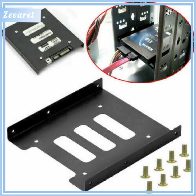 Khay Kim Loại Đựng Ổ Cứng SSD 2.5-inch Sang 3.5-inch