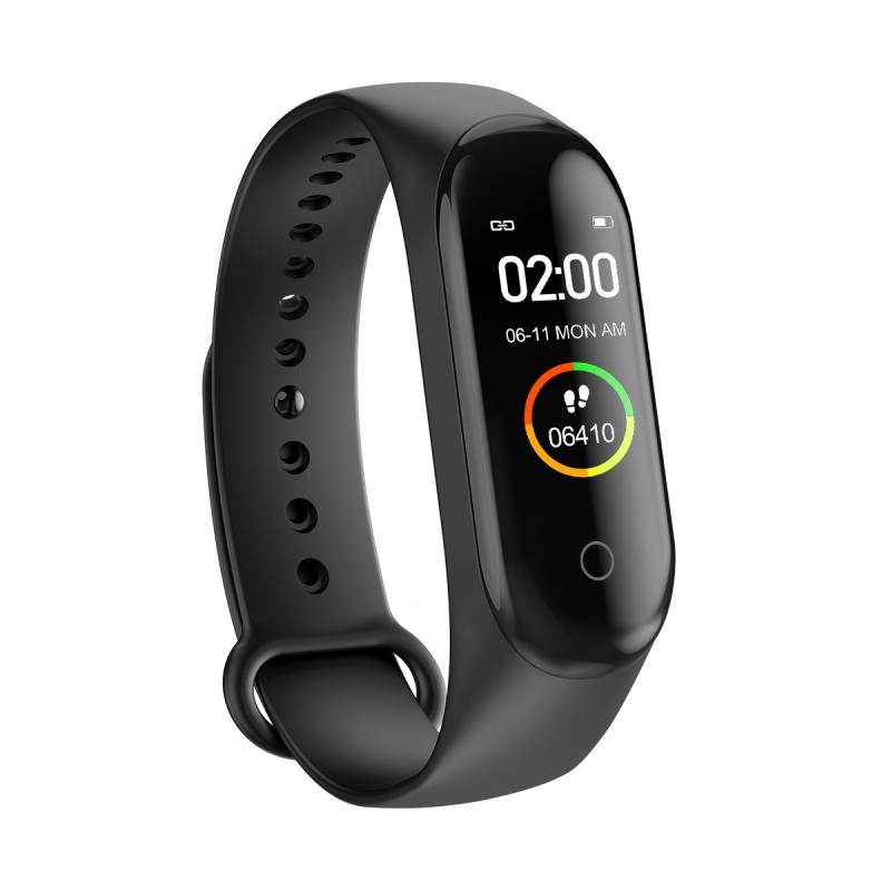 Bộ Đồng Hồ Thông Minh M4 Hỗ Trợ Theo Dõi Sức Khỏe Xiaomi Mi Band 4 Iomi Android Player Wira Series 5