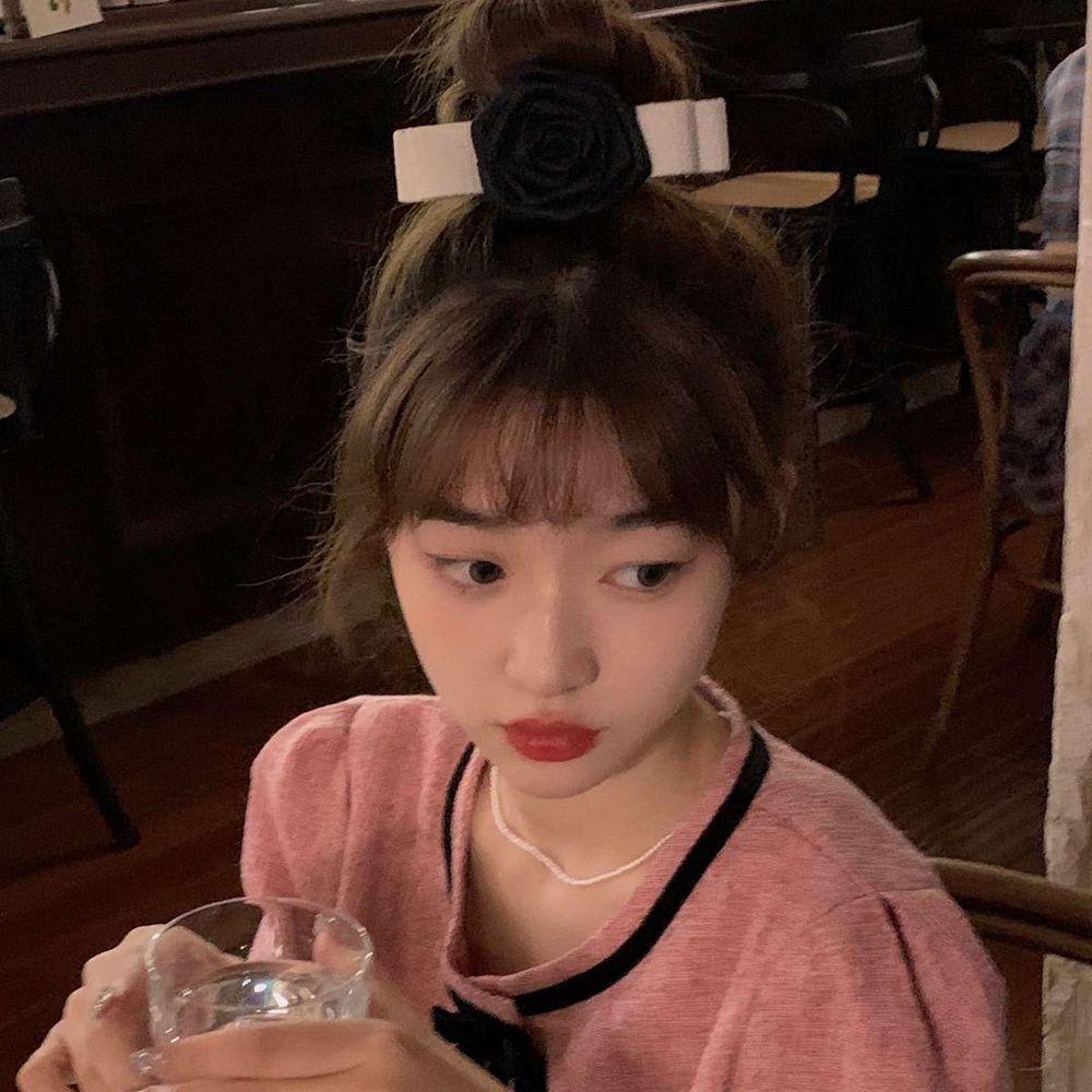 Kẹp Tóc Hình Nơ Màu Đen Phong Cách Pháp Thanh Lịch Cho Nữ