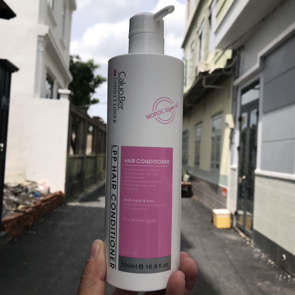 Dầu gội xả phục hồi tóc Caluo.Ber Deep Nourishing & Repair 500mlx2