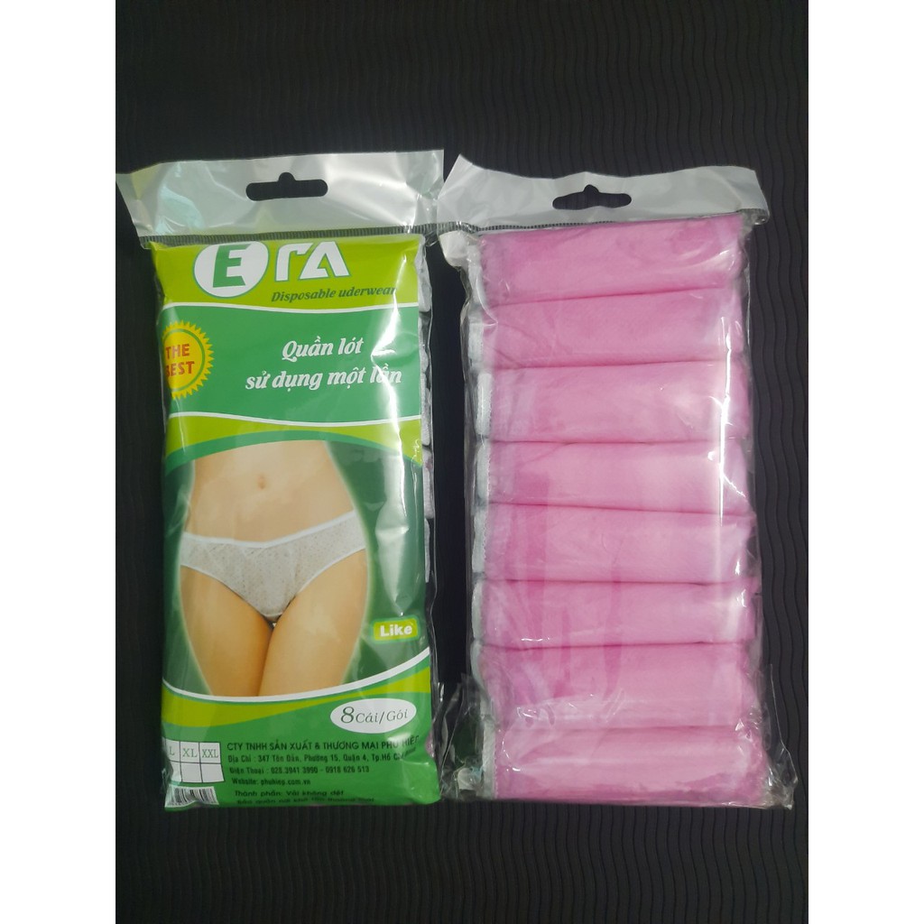 Quần lót giấy ERA Nhãn Xanh 8 cái/bao | BigBuy360 - bigbuy360.vn