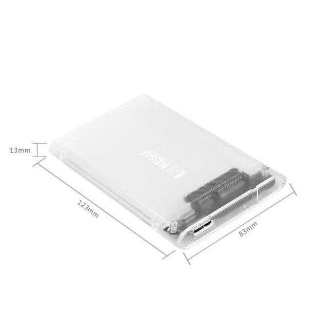 Hộp Đựng Ổ Cứng Ngoài Sata 3 2.5 Inch USB 3.0 HDD SSD