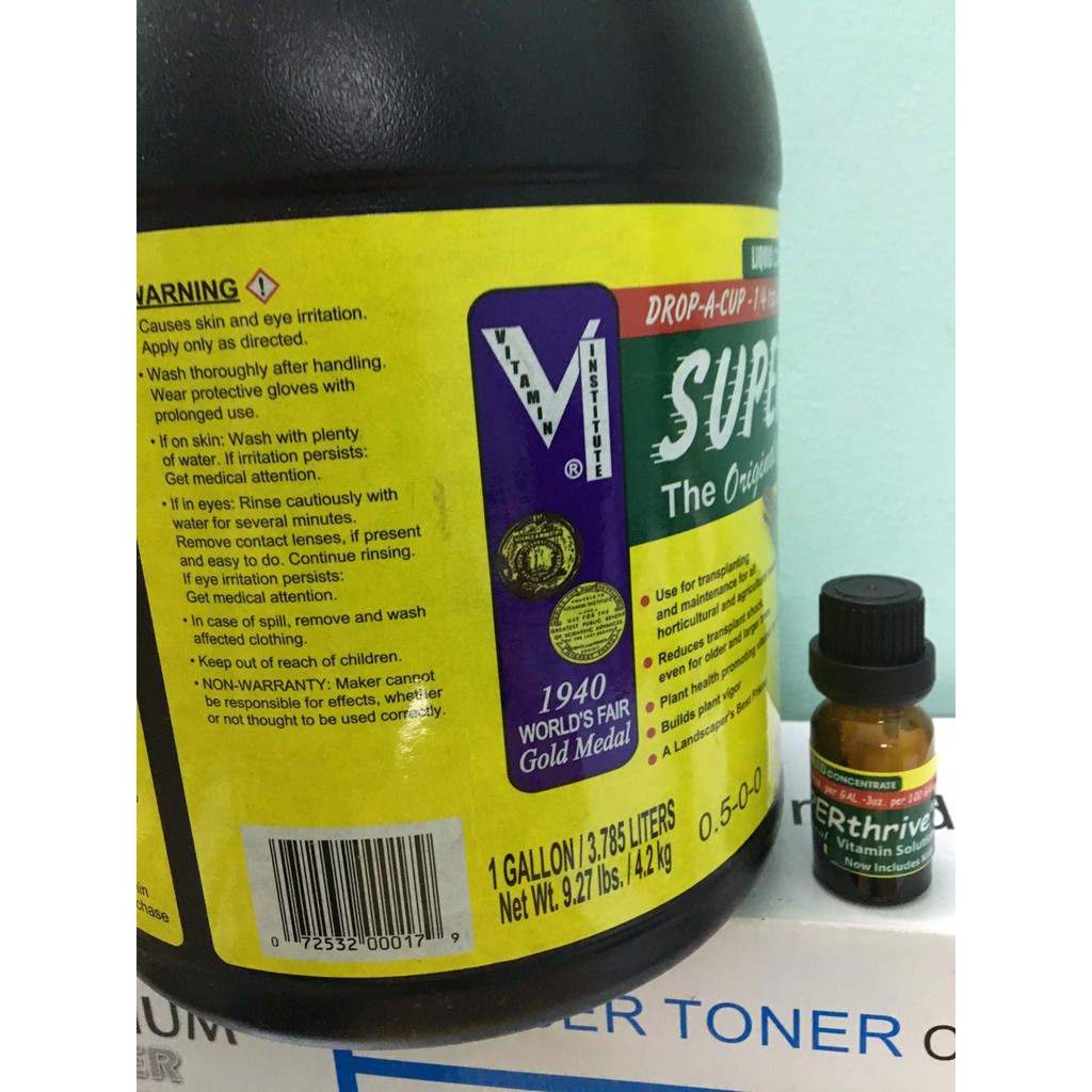 Sản phẩm chăm sóc hoa lan và cây trồng superthrive lọ 10ml