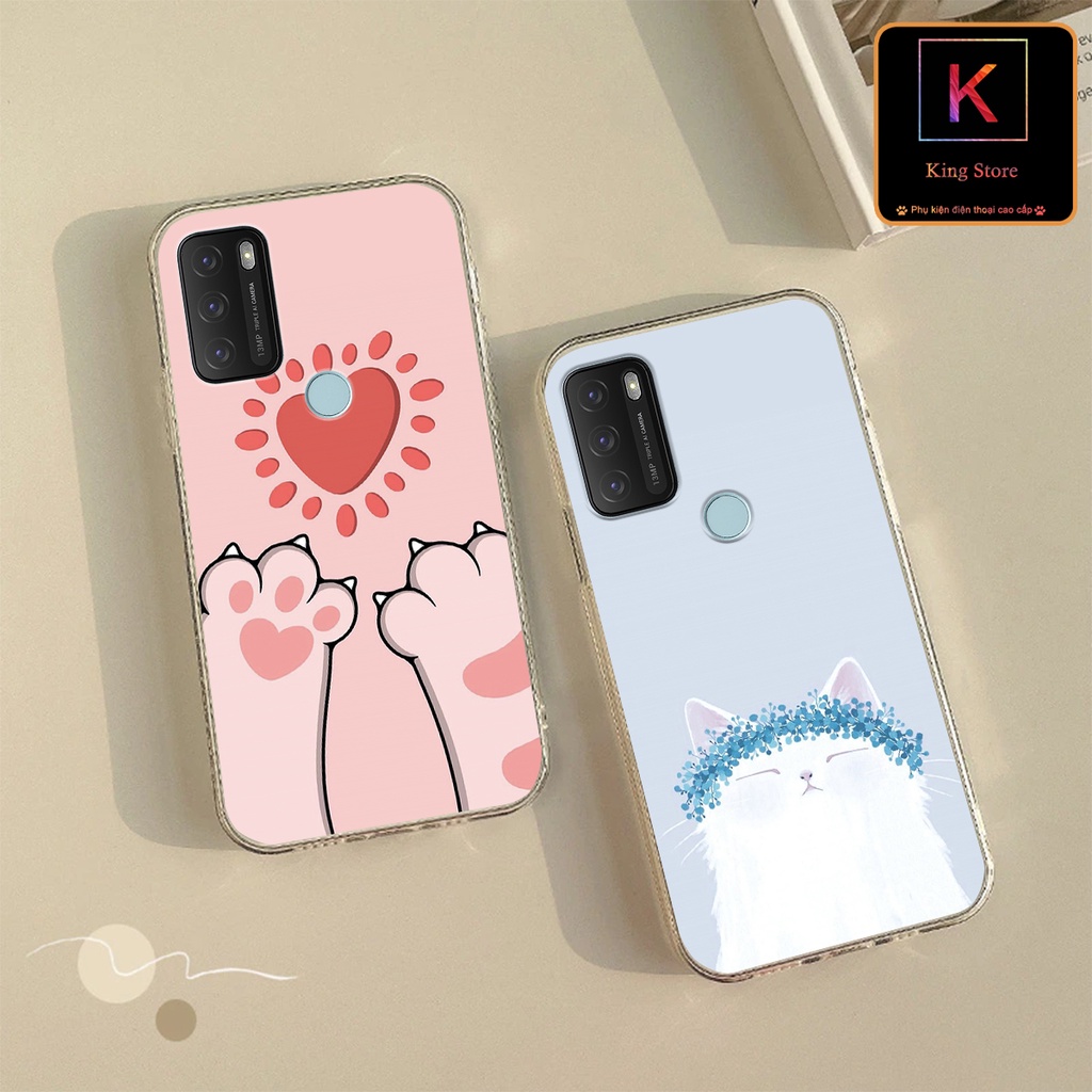 Ốp Lưng Vsmart Star 5 - Star 4 - Star 3 - Star in hình LoveCat - Chất liệu Silicon siêu bền