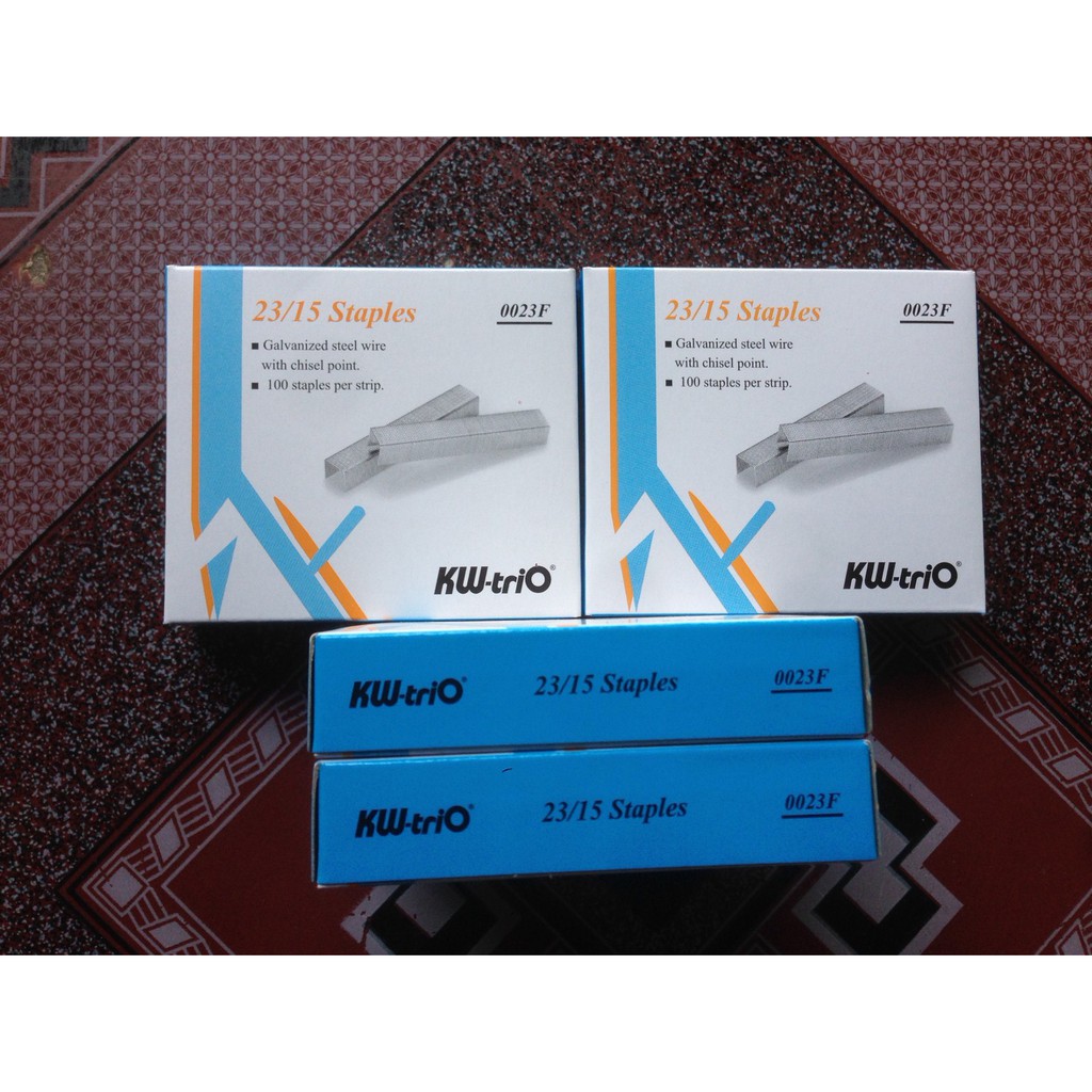Đạn ghim Trio 23-15, dập 100 tờ hoặc Trio 23-17, dập 120 tờ, chính hãng - Kim bấm - Ghim dập