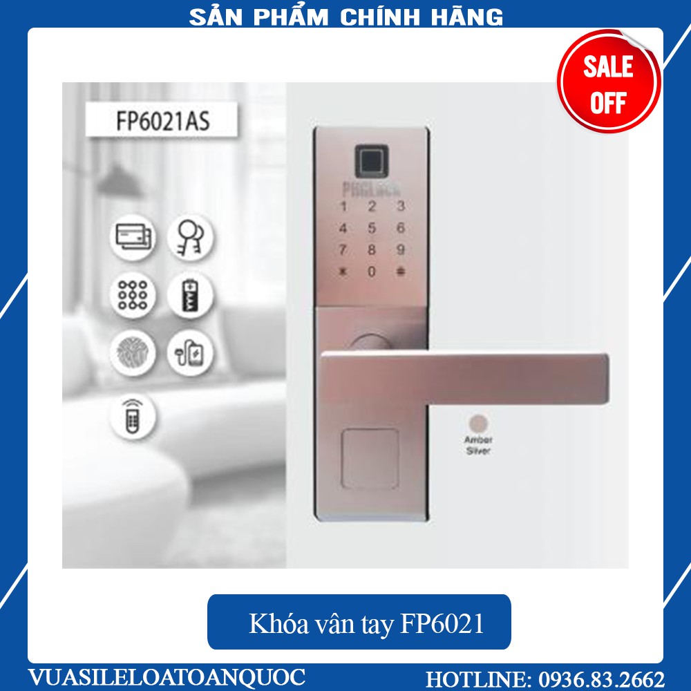 Khoá cửa phòng - khoá vân tay - mã số bảo hành 2 năm