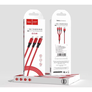 CÁP SẠC 3 ĐẦU HOCO CX3
