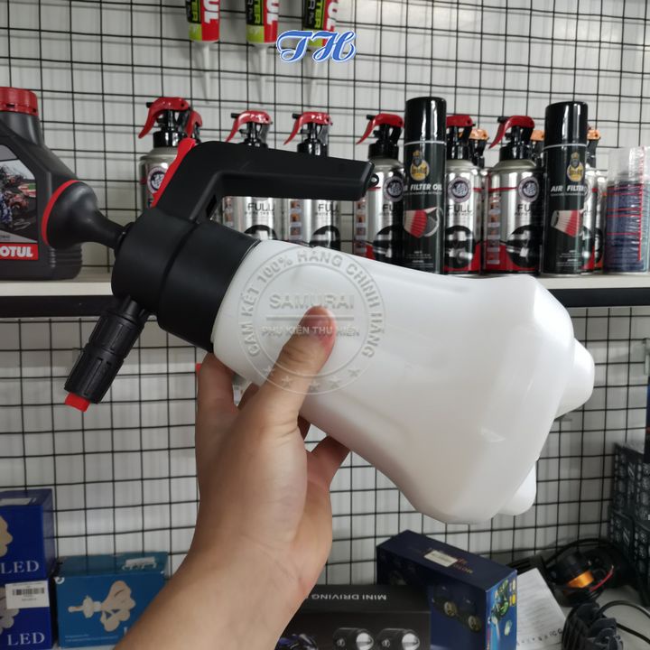 Bình rửa xe bọt tuyết, bình tạo bọt tuyết, phun bọt tuyết bình 2L rửa xe ô tô, xe máy cầm tay vô cùng tiện lợi