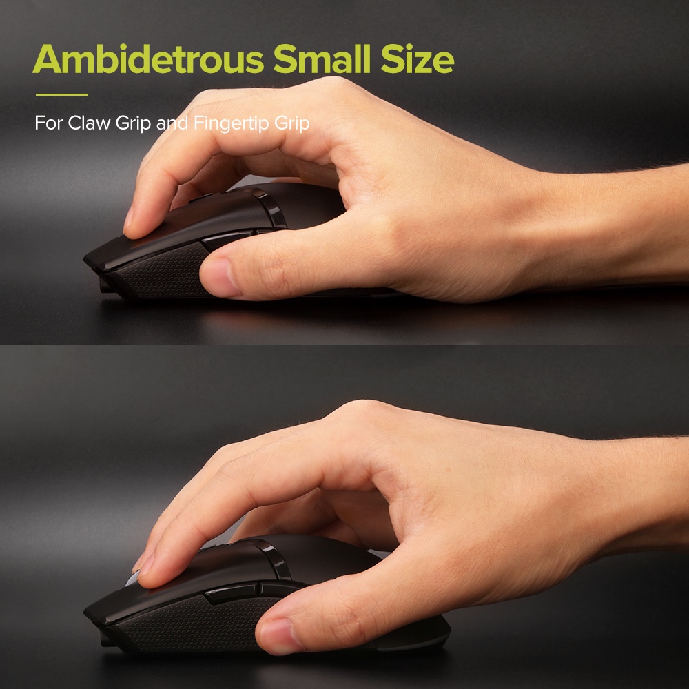 Chuột không dây Delux M800 RGB 2.4Ghz 16000 DPI 1000Hz kèm dây mềm