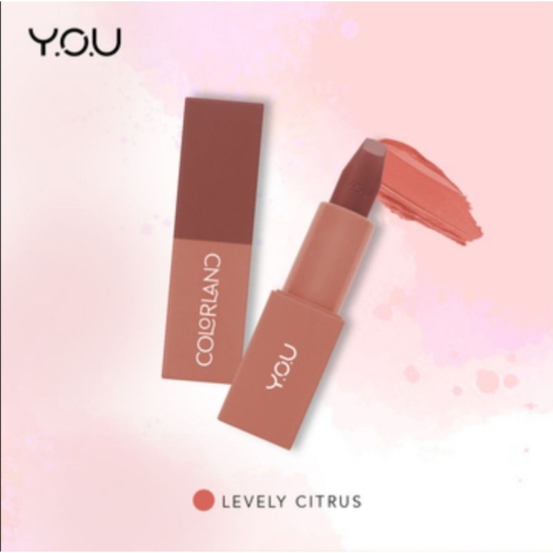 (Hàng Mới Về) Son Môi Trang Điểm 3.8g Thương Hiệu You Colorland Juicy Pop | BigBuy360 - bigbuy360.vn