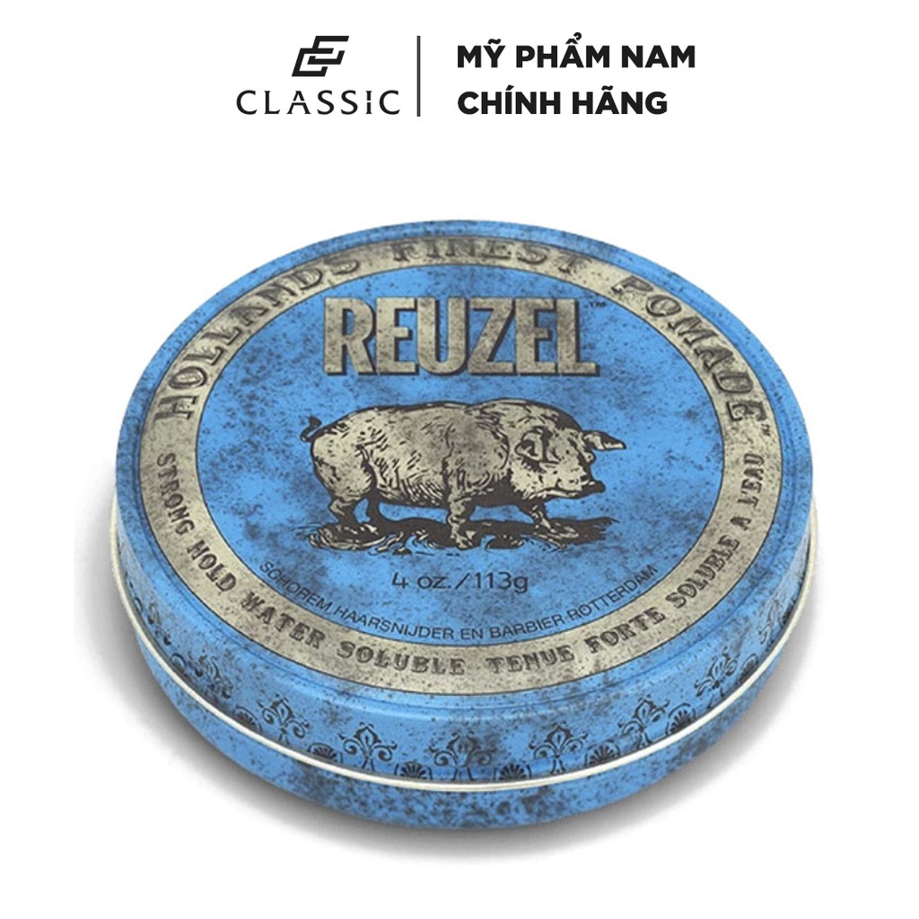 [HÀ NỘI] Sáp Vuốt Tóc Reuzel Blue Pomade 113g