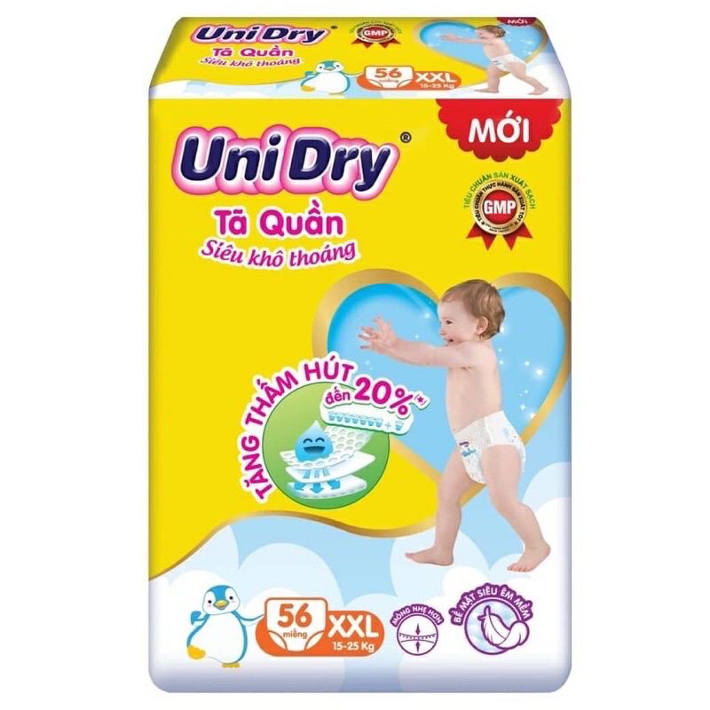 🤗HCM🤗 TẶNG BALO 👉 Tã quần / tã dán Unidry  có vạch chỉ thị thay tã  M76 / L68 / XL60 / XXL54