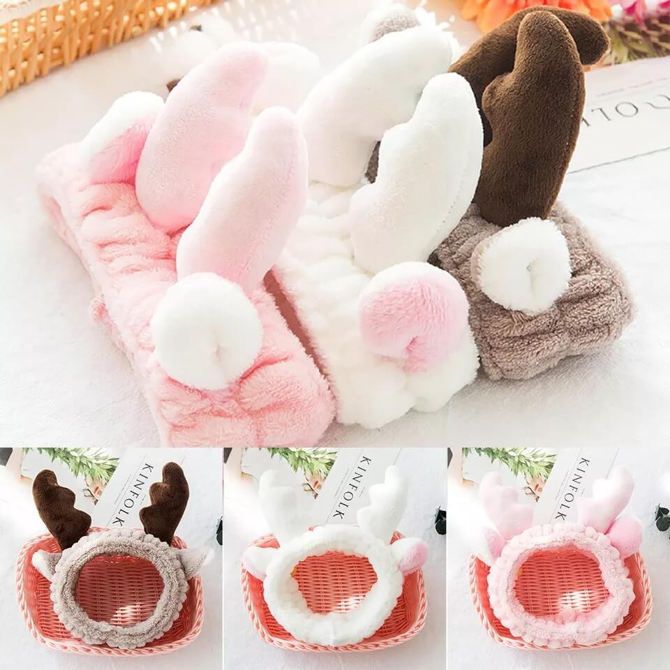 Băng Đô Tuần Lộc 3D Dễ Thương Siêu Cute