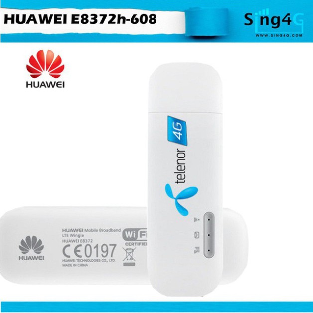 CHÍNH HÃNGUsb phát wifi chuẩn 4g LTe huawei E8372 tốc độ cao , dùng đa mạng | BigBuy360 - bigbuy360.vn