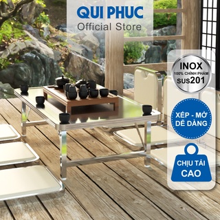Qui Phúc Bàn inox FELIX Osaka 70 x 120 cm Kho tại các tỉnh thành trên toàn quốc có thể giao hàng lân cận
