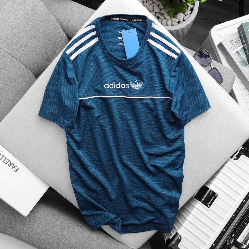 Áo Thể Thao Nam, Áo Thun Nam Thể Thao Tập Gym Ngắn Tay Vải Thun Cao Cấp Thoáng Mát, Co Giãn