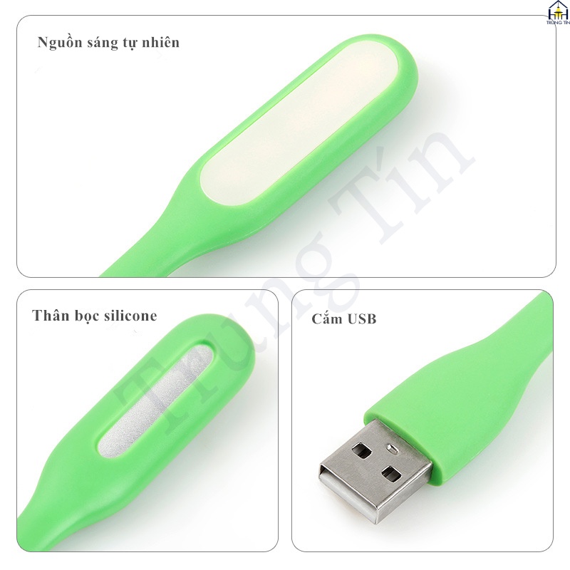 Đèn LED Siêu Sáng Nhiều Màu cắm usb cho máy tính, laptop và sạc dự phòng tiện dụng Trung Tín