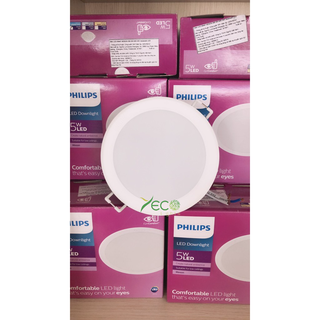 Bóng PHILIPS LED âm trần D105-7W-9W- [HÀNG CHÍNH HÃNG]
