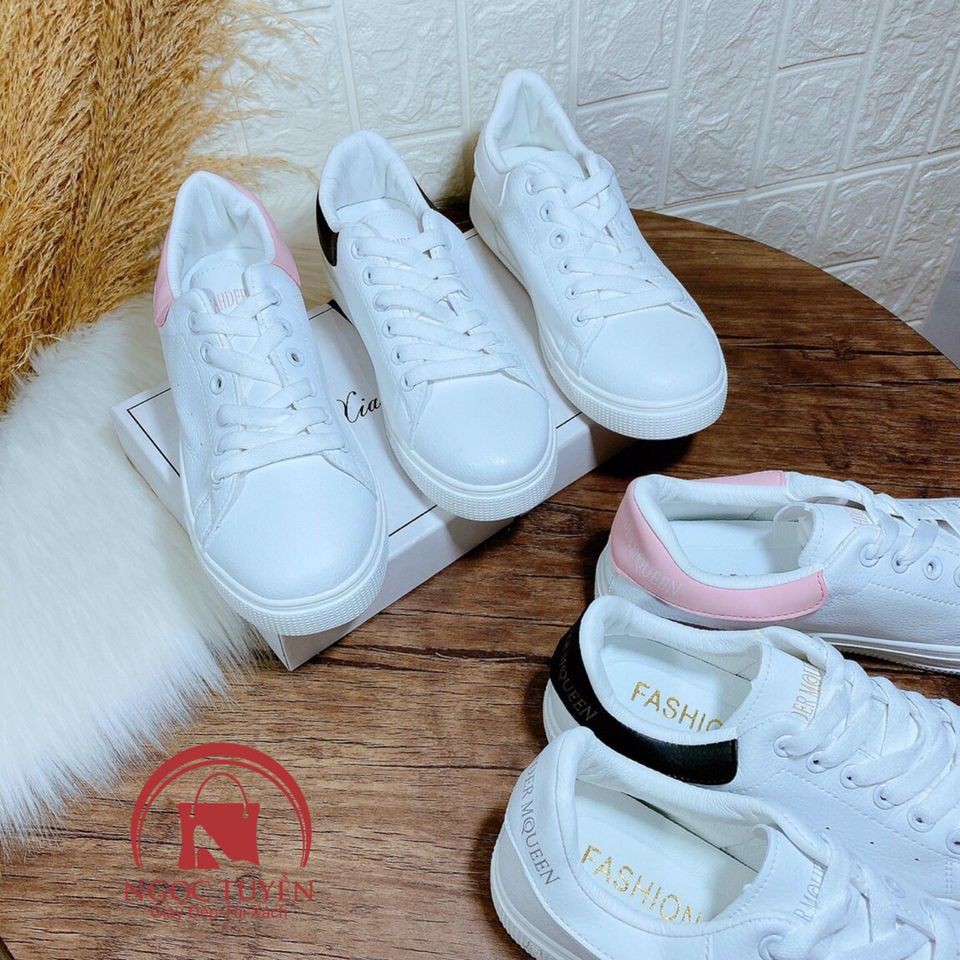 giày thể thao sneaker nữ hàn quốc, hàng hiệu đế cao