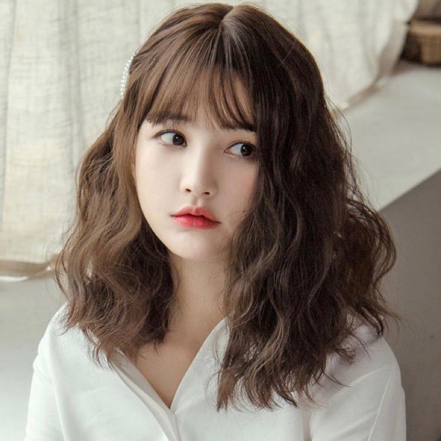 Tóc giả nữ cả đầu 🥰FREESHIP🥰 Giảm 7k khi nhập [TOCGIA7K]-Tóc giả nguyên đầu xù lỡ mẫu mới