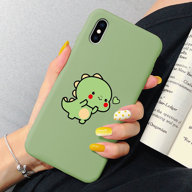 [ IPHONE ] Ốp Lưng Silicon Dino Kute - B158 | BigBuy360 - bigbuy360.vn