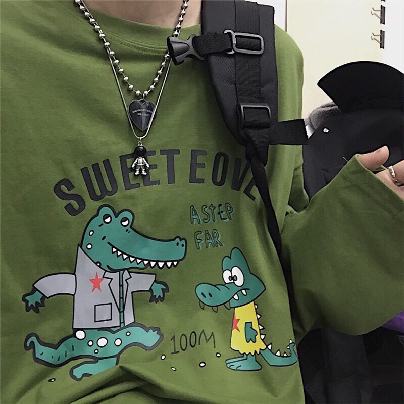 Áo thun tay dài nam nữ 💥FREESHIP💥 Áo tay dài khủng long dáng rộng cực chất  [ao thun] | BigBuy360 - bigbuy360.vn