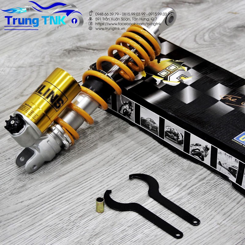 Phuộc ohlins gắn vario và các dòng xe tay ga 1 phuộc hàng 1:1