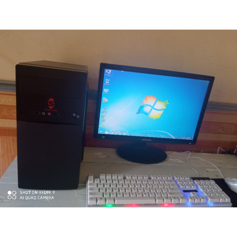 Bộ máy tính Pc chơi game Pubg mobile Fifa  liên Minh lol ....