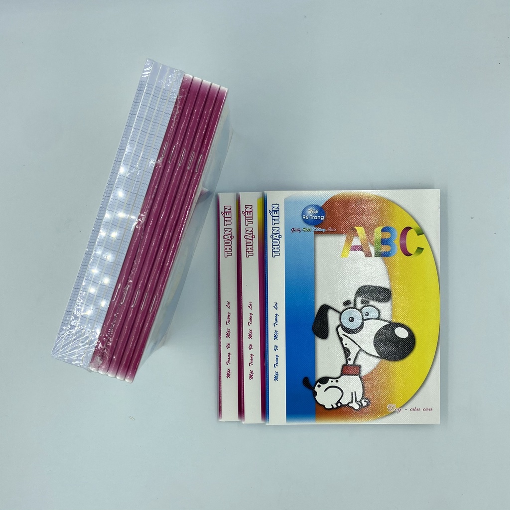 ✅  Tập Học Sinh 96 trang - Chất Giấy Dày - Viết Không Lem - 5Ô Ly Caro - Định Lượng 120gsm