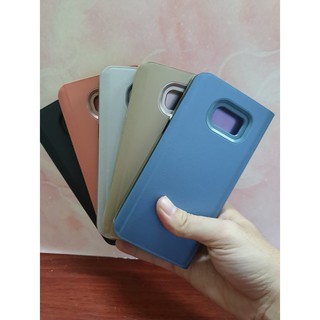 Bao da Tráng Gương Samsung S7 edge/ S7 - Pkas