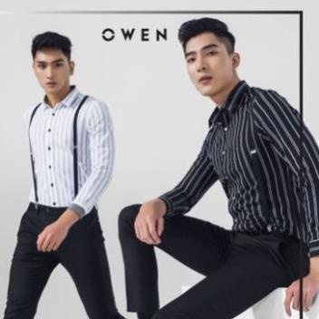 Xả 12.12 10.10 . Sơ mi Owen - Áo sơ mi nam dài tay AS81459 Cực Đẹp . . . ' ' ' . ( ˣ ! . .
