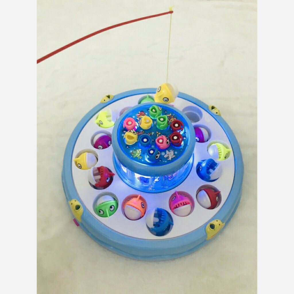Bộ đồ chơi câu cá hai tầng có nhạc và đèn cho các bé .Kaori86