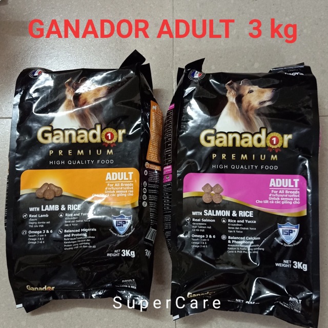 Thức Ăn Chó Lớn Ganador Adult 3 Kg