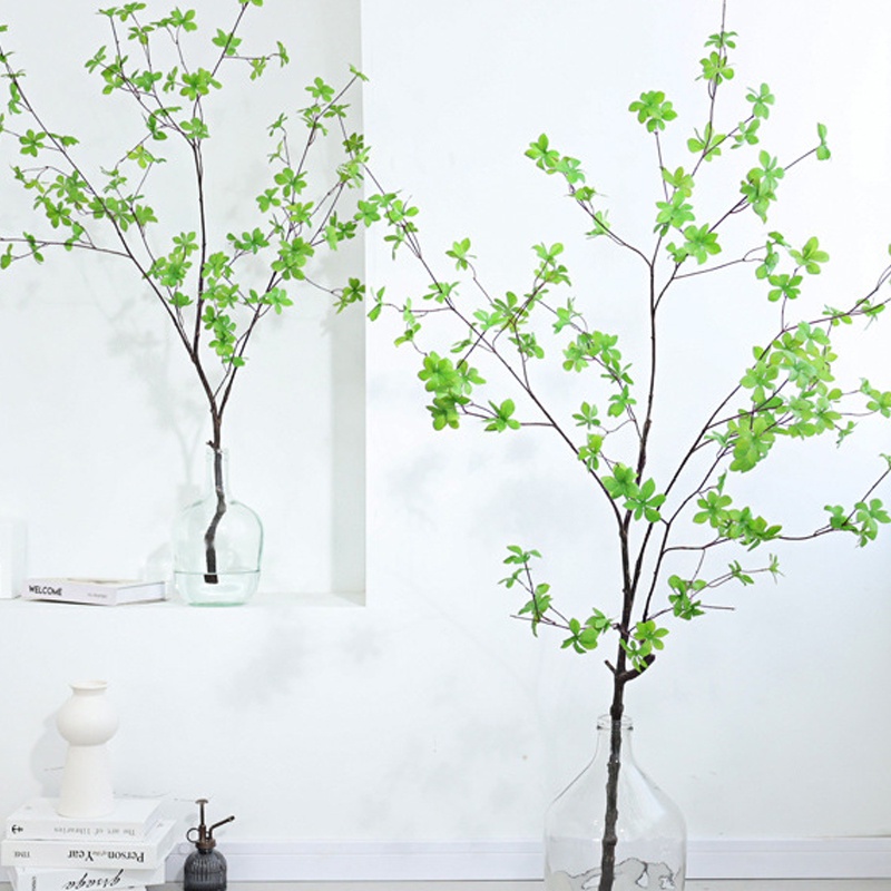 Cành cây thạch nam giả bằng nhựa cắm bình trang trí nhà cửa 120/150 cm - Jassi Decor