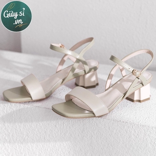 Giày Cao Gót Sandal quai bản Gót Kiểu 5p CG0493 Giày dép xinh MYS