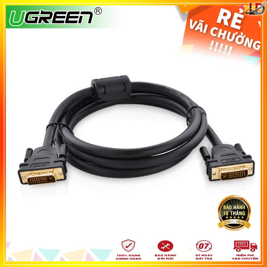 Ugreen 11606 - Cáp DVI-D 24+1 dài 1,5m chính hãng - Phukienleduy