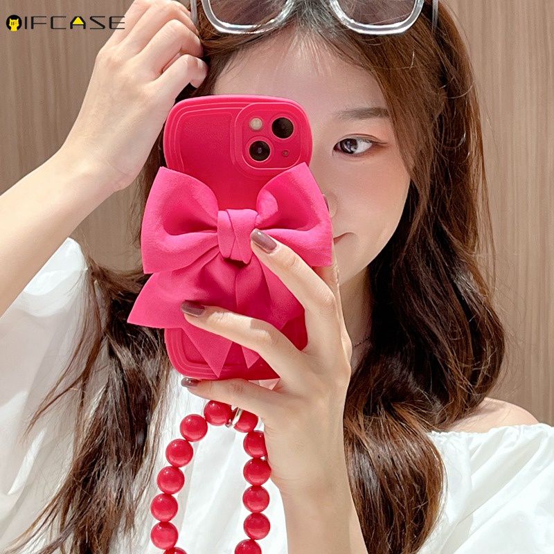 Ốp Điện Thoại Bằng Silicon Mềm Có Dây Vòng Tay Cho iPhone 13 12 11 Pro