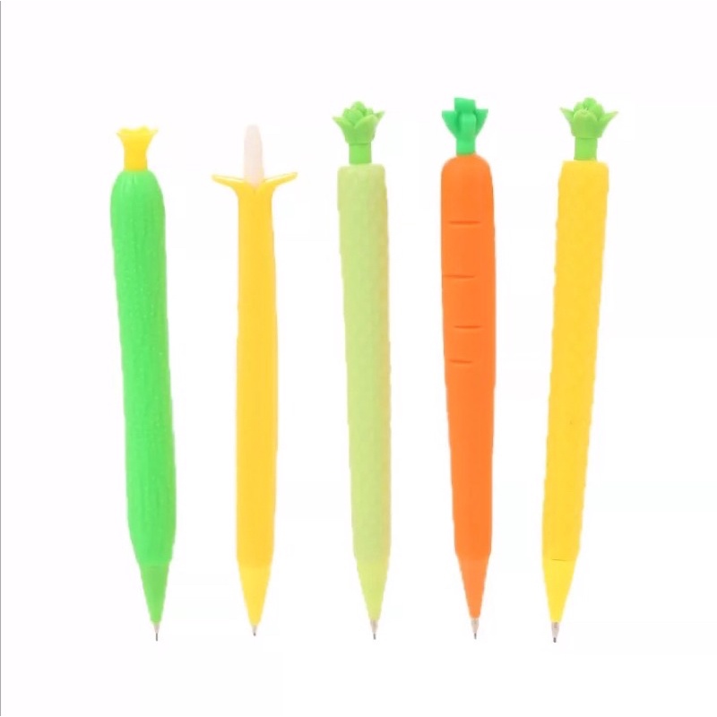 Bút chì bấm hình rau củ siêu dễ thương Bi store