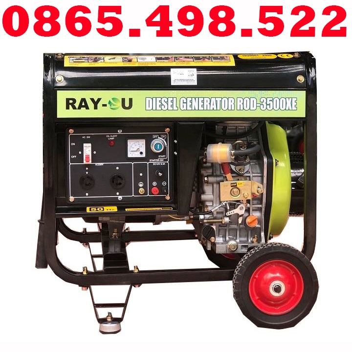 Máy Phát Điện Chạy Dầu 3Kw Rayou ROD-3500XE