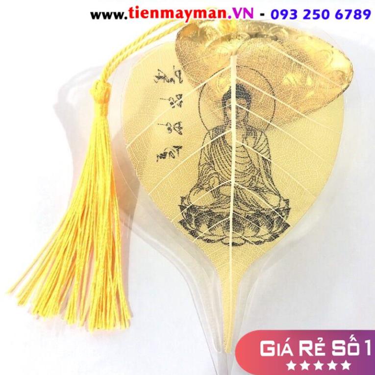SẴN HÀNG Lá Bồ Đề Tâm Phật, May mắn bình an, treo hoặc ốp điện thoại Hàng Thủ Công Chuẩn Đẹp