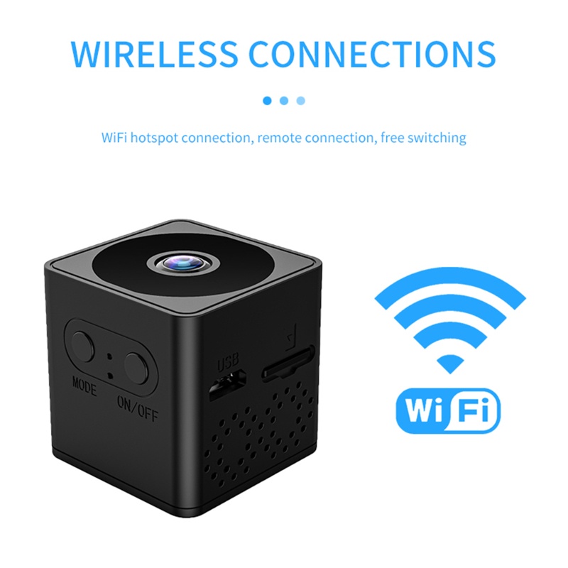 Camera Giám Sát Mini zzz Kết Nối WiFi 1080P