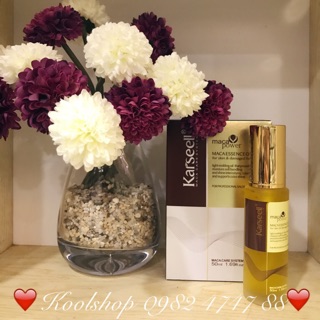 Tinh dầu dưỡng tóc siêu mềm mượt karseell collagen 50ml giá 280k