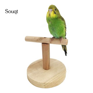 Cầu đứng bằng gỗ cho chim