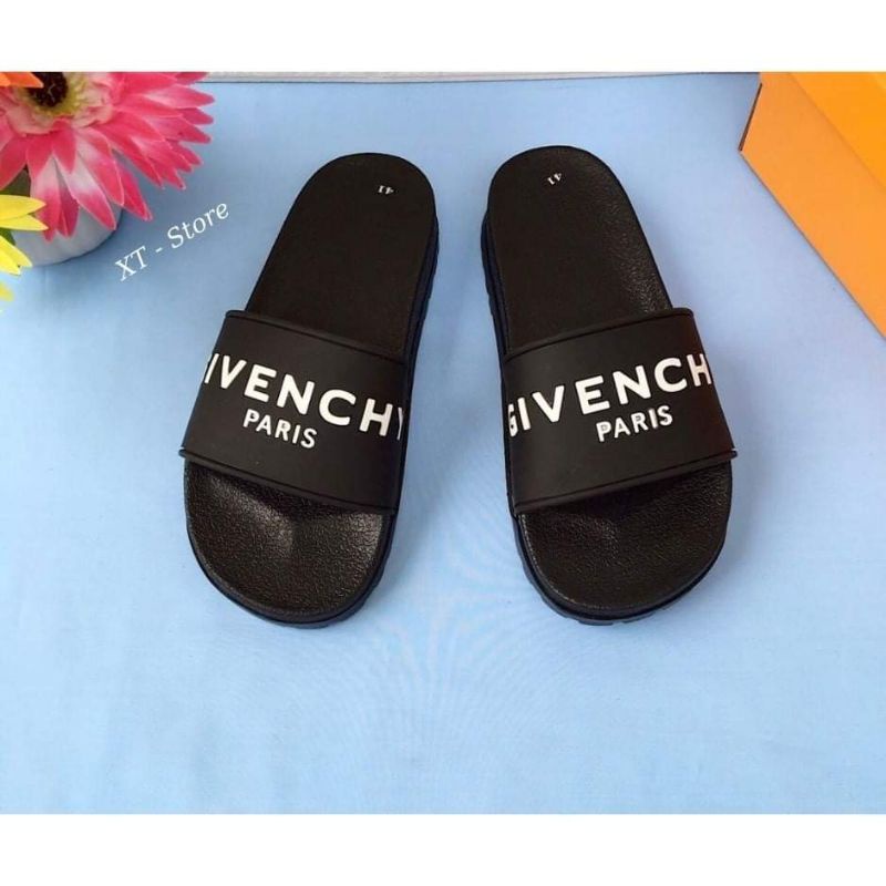 Dép lê thời trang quai ngang nam givenchi đẹp,đế cao 4cm,hàng sẵn kho