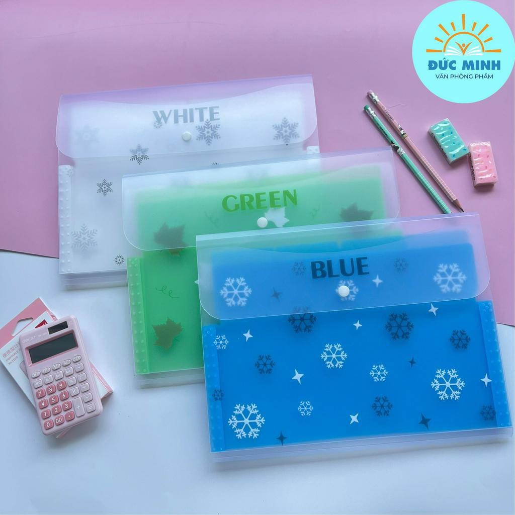 File đựng tài liệu, hồ sơ, bài kiểm tra - 5 ngăn Mylac hàng Việt Nam chất lượng cao ML1223/ML1222 - vpp Quế Anh