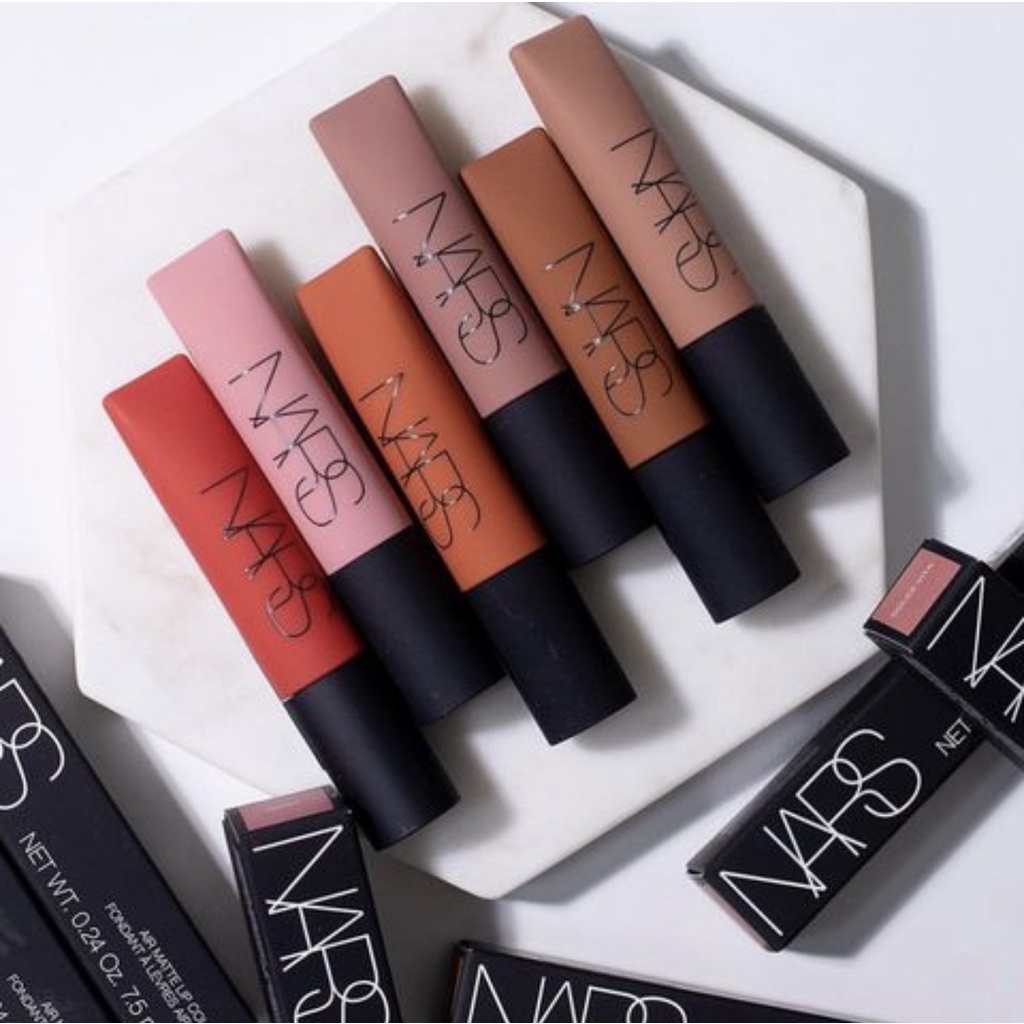 Son kem lì Nars Air Matte Lip Color các màu, chất son mịn, mướt môi