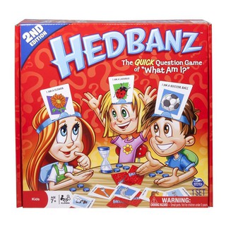 Trò chơi boardgame Hedbanz đoán thẻ bài vui nhộn 2-6 người chơi cho trẻ em/gia đình