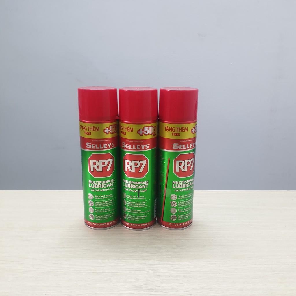 RP7 Selleys Chai Xịt Chống Rỉ Sét Và Bôi Trơn 350g